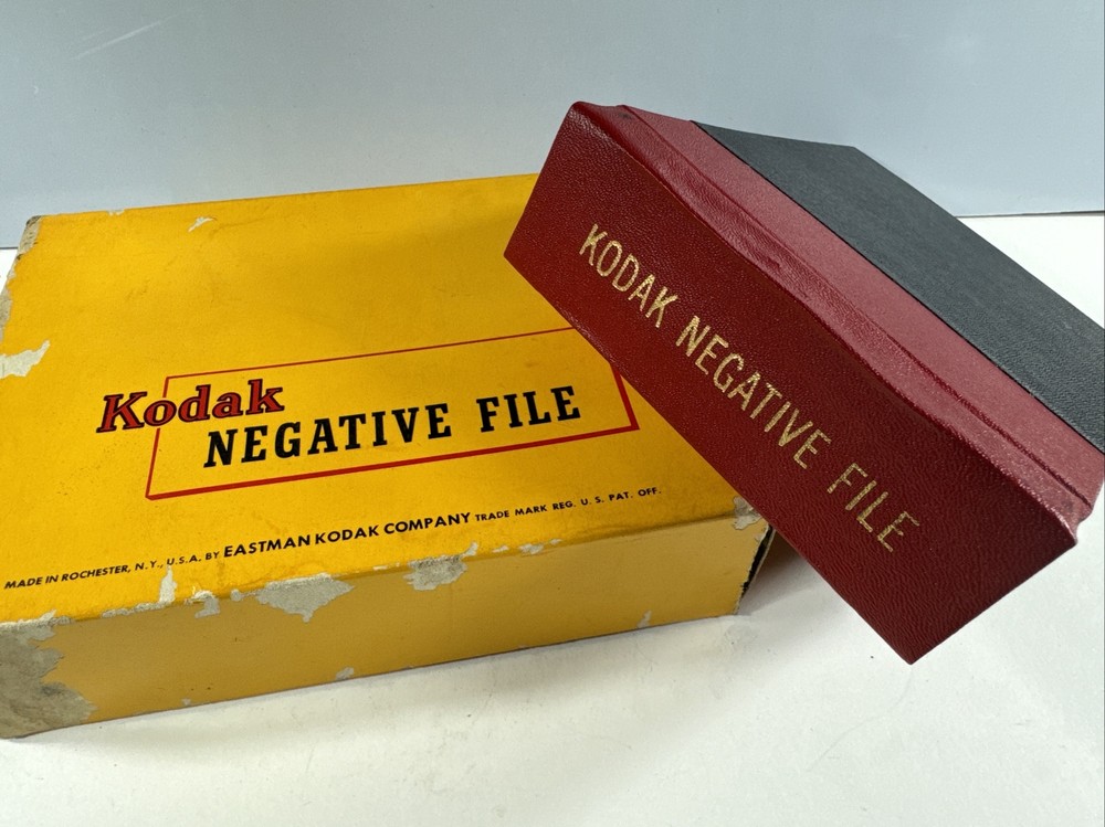 Kodak Negative File for 100 4x5in Negatives – New Old Stock