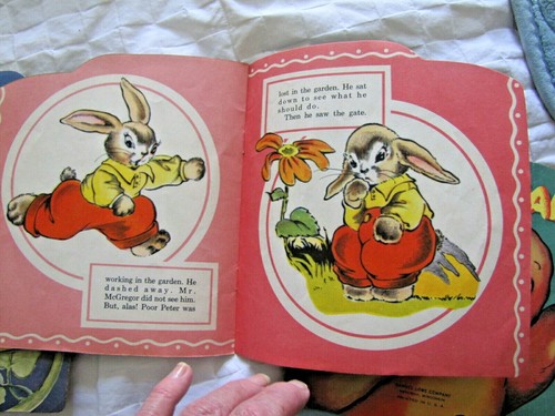1950 set of 6 Children's' Soft Cover Vintage Fairy Tale Books - Picture 10 of 12