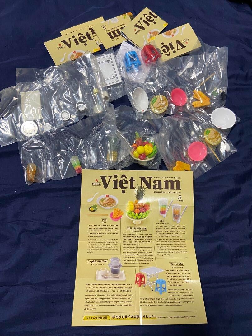 Vietnam Miniature Collection 5 types set Kenelifant Gacha Gachapon eBay