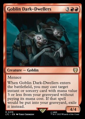 Goblin Dark-Dwellers x1 - Commander: The Lord of the Rings: Tales of Middle Eart