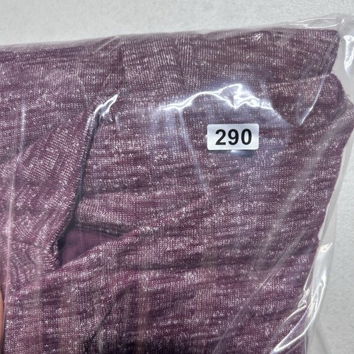 G.H. Bass & Co. size XXL Women’s Burgundy Asymmetrical Zip Knit Cardigan Jacket - Picture 15 of 15