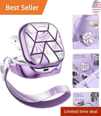 Impact-Resistant Galaxy Buds FE Case with Adorable Design - LED Light Support