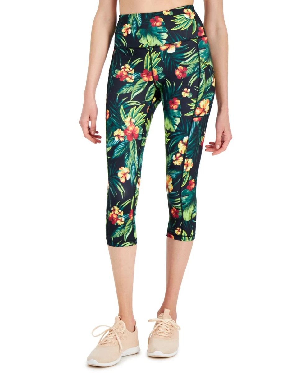 Leggings Coupe Capri Ideology Performance Femme - Rose Taille XS - Neuf