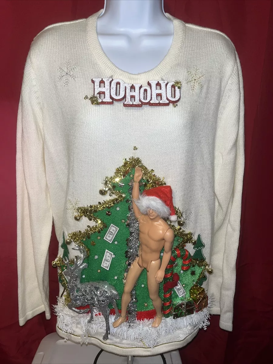 Stripper ugly christmas sweater sale