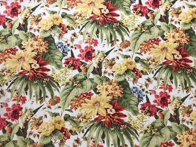 ZOFFANY ''Kaktus Blume'' GARDINENKISSEN ROLLO STOFF DESIGN LEINEN 2,3m