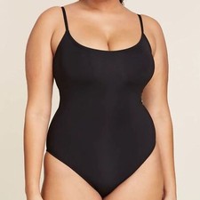 Andie The Full Coverage Amalfi One Piece Swimsuit Black size M NWT