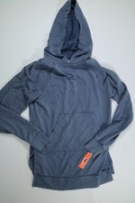 Womens Colsie Blue Long Sleeve Hooded Sweatshirt XS NEW NWT
