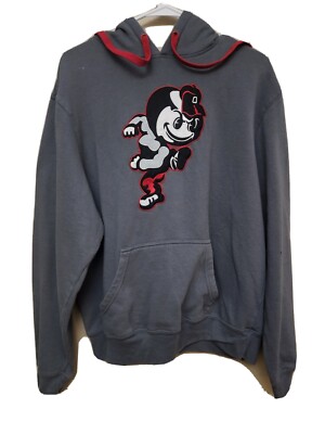 Varsity Authentic Apparel Ohio State Pullover Hoodie Size L Long Sleeve 