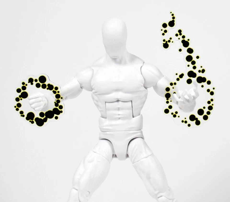 Peças de efeito de figura de ação estilo "Kirby Krackle" - Ótimo para Marvel Legends - Imagem 3 de 4