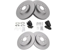Front and Rear TRQ Brake Pad and Rotor Kit fits Lexus CT200h 2011-2013 51RYCZ