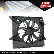 Radiator A/C AC Condenser Cooling Fan For 2010-2016 Cadillac SRX 3.6L GM3115234