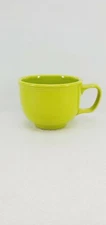JUMBO mug CUP lemongrass yellow green NEW HOMER LAUGHLIN FIESTA 18 OZ. 
