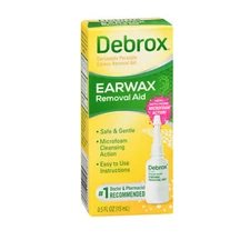 Debrox Earwax Removal Aid Drops 0.5 Oz By Med Tech Products