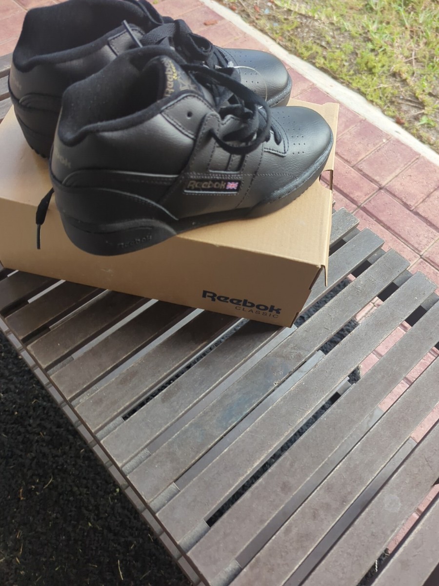 Reebok Workout Mid Junior Sneakers Black DV4673 Classic Reebok Workout Mid Junior Sneakers Black DV4673 Classic
