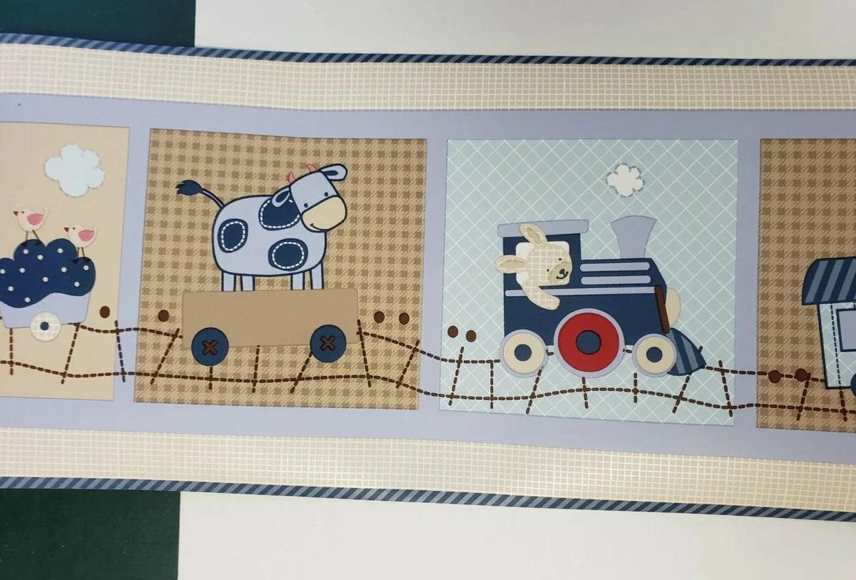 Baby Boy Wallpaper Border