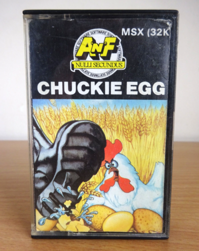 Jeu d'ordinateur Chuckie Egg MSX - Photo 1/8