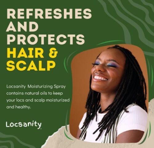 Locsanity Rosewater & Peppermint Moisturizing Spray for Locs - Picture 46 of 52