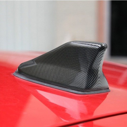 Universal Shark Fin Roof Antenna Aerial FM/AM Radio Signal Decor Car Trim Cover - Picture 2 of 9