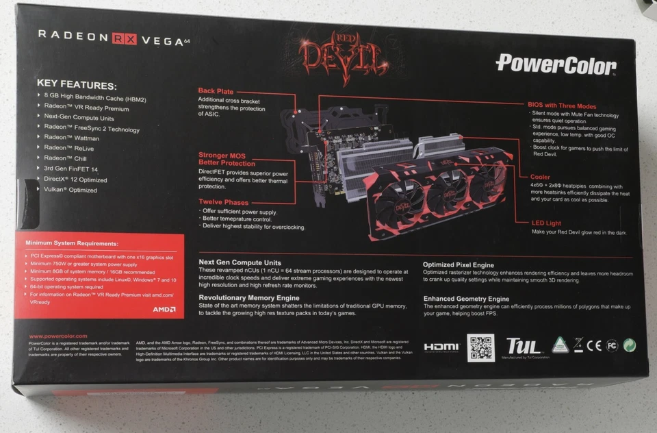 PowerColor Red Devil - Radeon RX Vega 64 - NiB - Sealed - Image 2 of 4