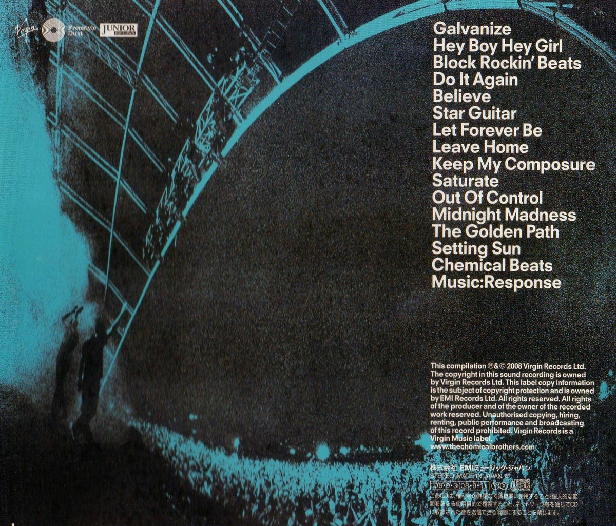 洋楽 The Chemical Brothers Brotherhood JAPAN The Chemical