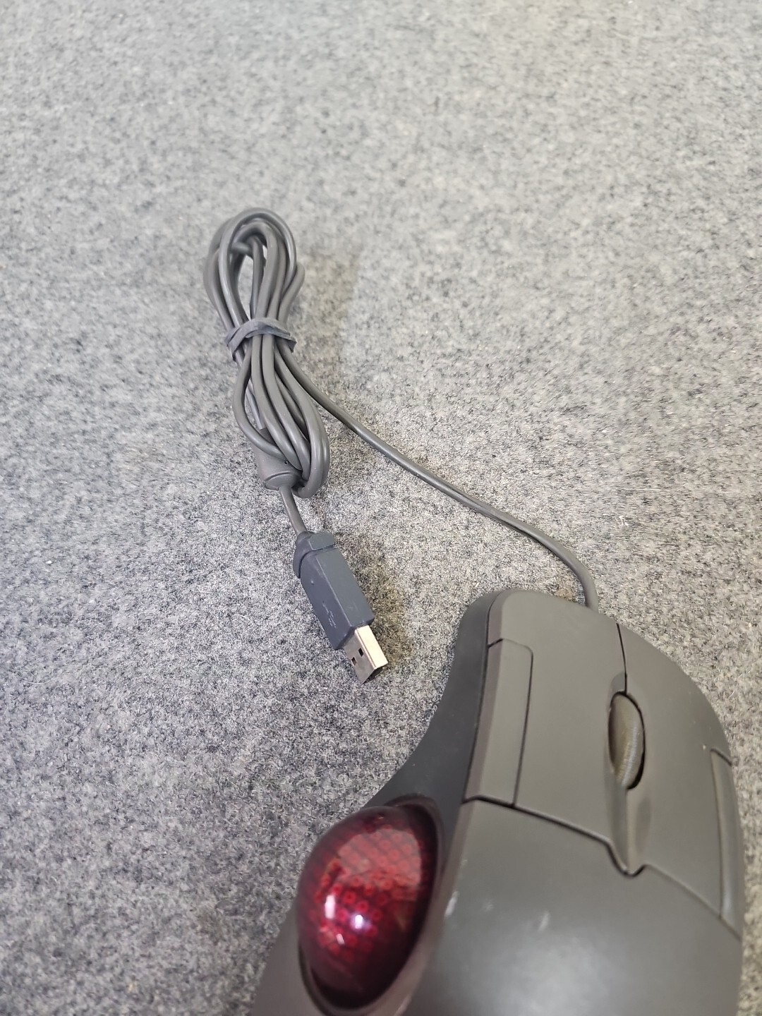 Microsoft Trackball Optical 1.0 USB Ergonomic Mouse X0587475 Ps2 for sale online eBay