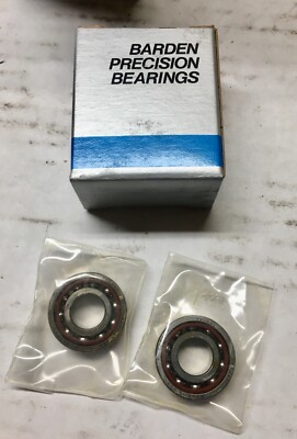 BARDEN PRECISION BEARINGS - Qty. 2 - No. 101HDL - Bore: B OD: C - NEW in BOX