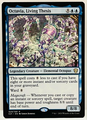 1x Octavia, Living Thesis NM Eng MTG - Commander 2021 | eBay
