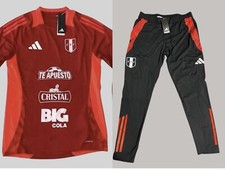 Set : PANTS SHIRT Peru FPF Training - Soccer Official - ADIDAS 2024 Utileria