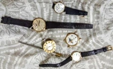 Vintage Timex watches, lot of 5