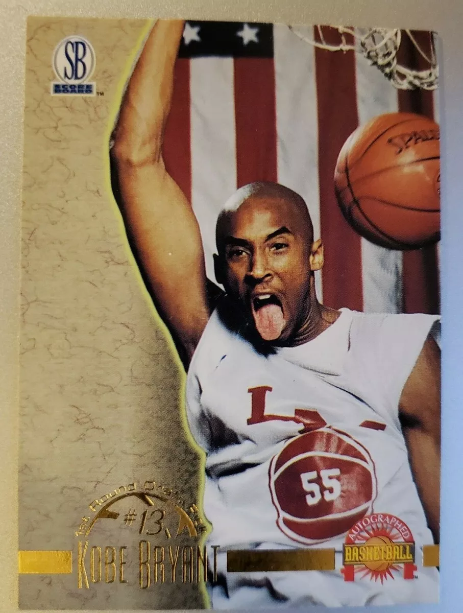Kobe bryant basketball rookies card hotsell