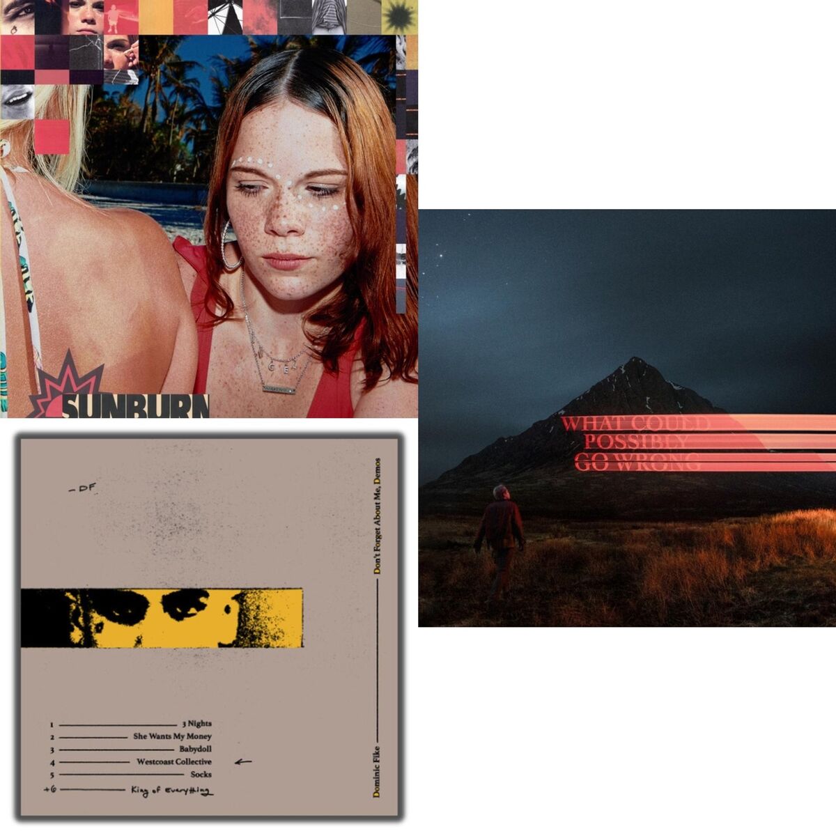 Dominic Fike - Sunburn (X) (150G) & Don't Forget About Me Dominic Fike - Sunburn (X) (150G) & Don't Forget About Me