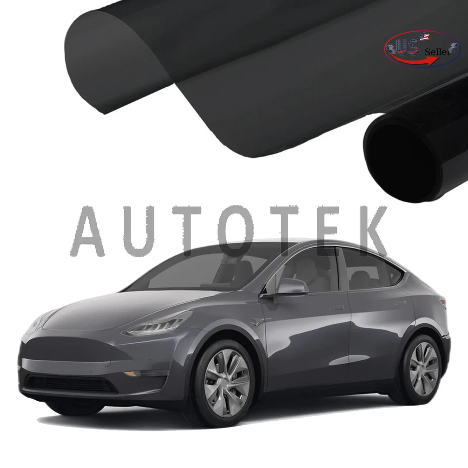 2-слойный первоклассный тонированный рулон окна для дома, офиса, автомобиля, грузовика - 36 дюймов * 20 футов, VLT: 25% - Изображение 2 из 4