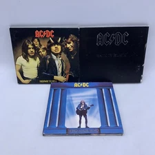AC/DC - 3 CD Digipak Lot - Back In Black, Highway To Hell, Who Made Who