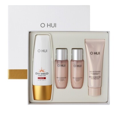 O HUI Day Shield Perfect Sun Red Special Set SPF50/PA++++ samples included