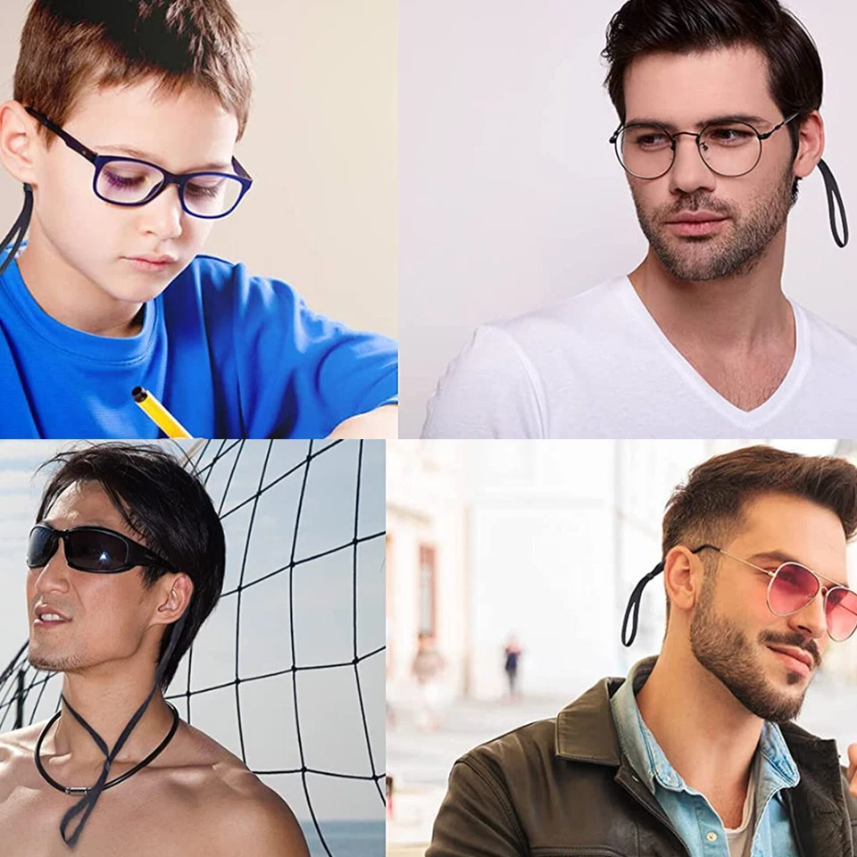 Lanyard Glasses Strap for Men Women Eyeglass Sports Sunglass Holder Straps Lot - Image 3 of 4