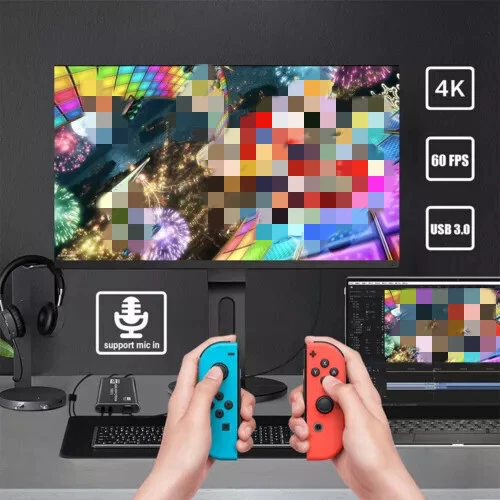 4K Audio Video Capture Card USB 3.0 HDMI Video Capture Device Full HD Recording - Image 4 of 4