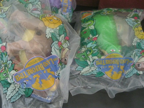 The Land Before Time "Complete 6 Toy Set Plus Booklet" NIP Burger King 1997 - Bild 5 von 9