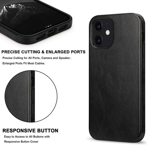 Handy Hülle Apple iPhone 12 Mini Pro Max Case Cover Schutzhülle Schutzglas - Picture 3 of 11