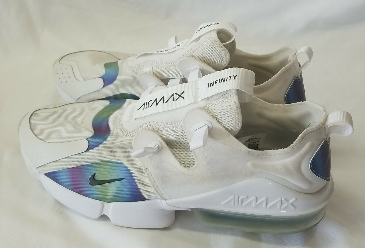 nike air max infinity summit white