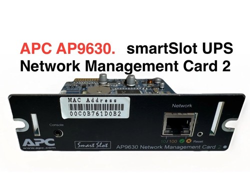APC UPS Network Management Card AP9619 AP9630 AP9617 - 第 3/4 張圖片