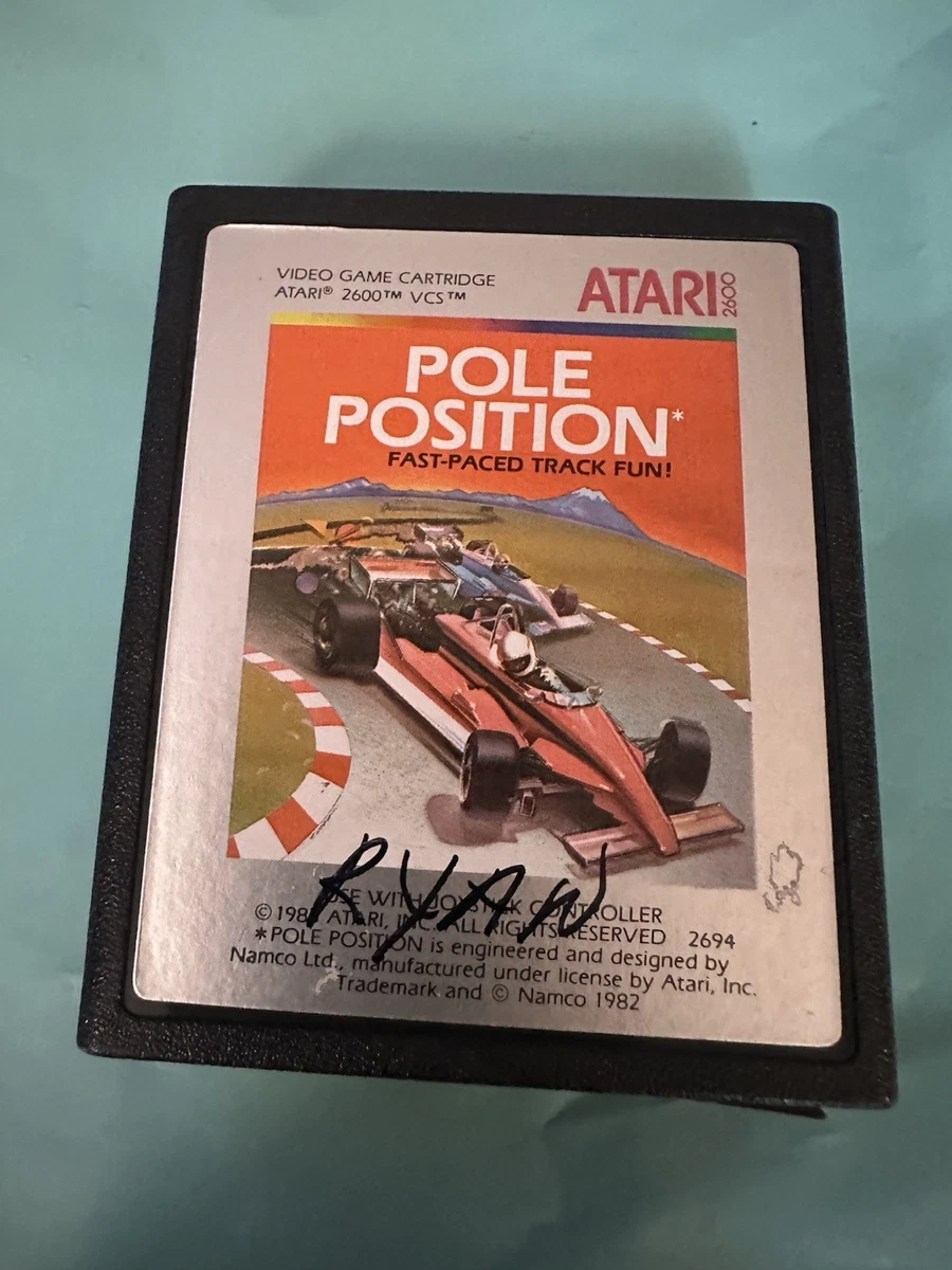 Atari 2600 Video Games Racing Pole Position for sale | eBay