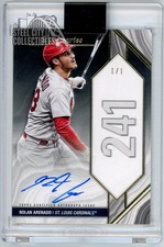 Nolan Arenado 2022 Topps Luminaries Home Run Kings Autograph Card #HRK-NA 1/1