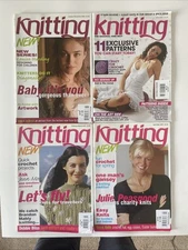 LOT OF 4 KNITTING MAGAZINES MAR 2004 / 2005