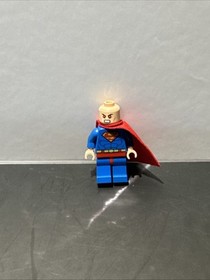 LEGO Superman Minifigure 6862 Superman vs. Power Armor Lex DC Univ. Super Heroes
