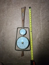 Vintage Airguide Mid-Century Modern Barometer, Temperature And Humidity Wall Dec