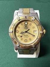 Orologio TAG Heuer 2000 Professional 200m Quarzo Data Bicolore - revisionato - svizzero 