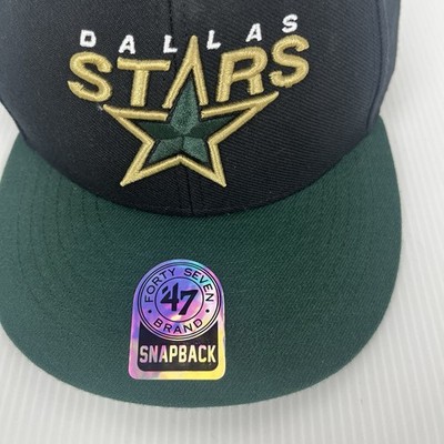 American Needle Dallas Stars Black Snapback Casquette