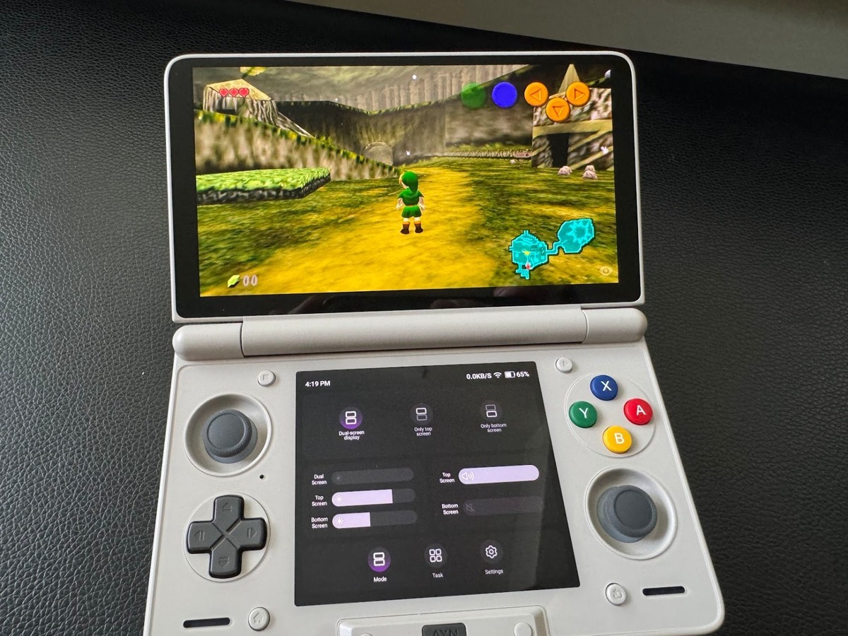 AYN Thor Pro 12+256GB Rainbow - Handheld Dual Screen Video Game