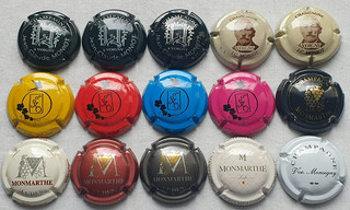 Capsules de Champagne LETTRE M SUIVANT ORDRE