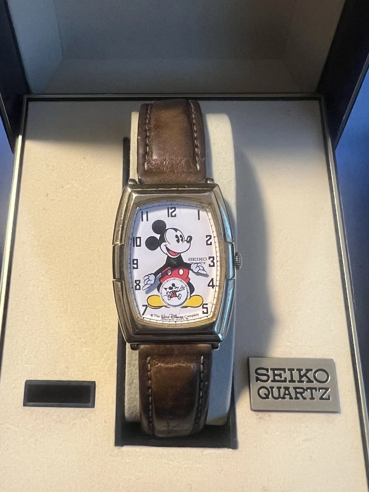 Reloj Vintage Raro Disney Seiko Mickey Mouse 60 Aniversario Foto 4 de 4